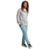 Moletom Homem Pulôver Burton Oak Crew Cinzento