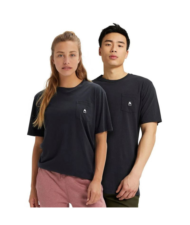 Camiseta Burton Colfax Hombre Negro