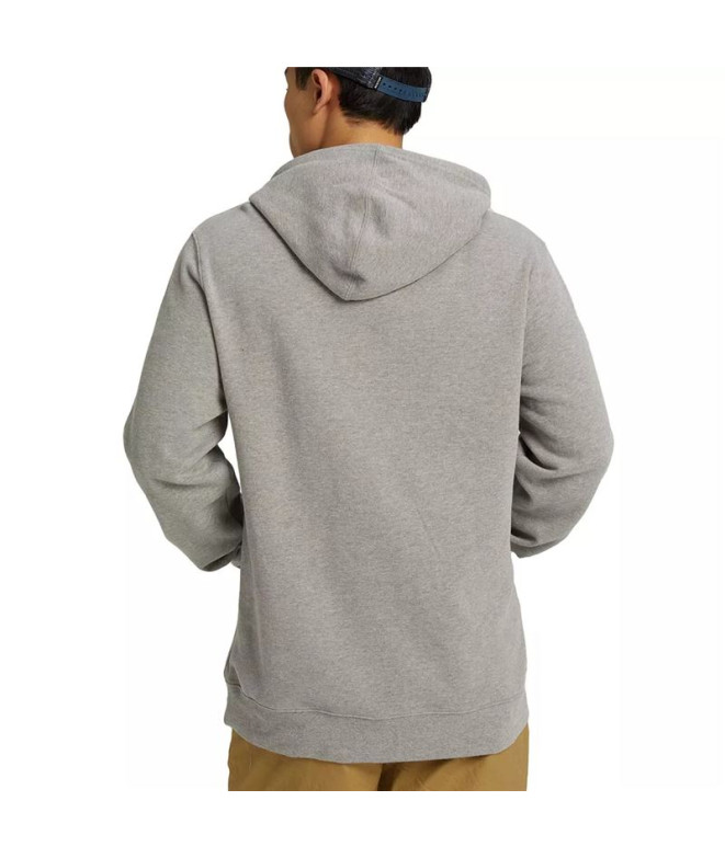 Moletom Casaco com capuz Burton Mountain Cinzento