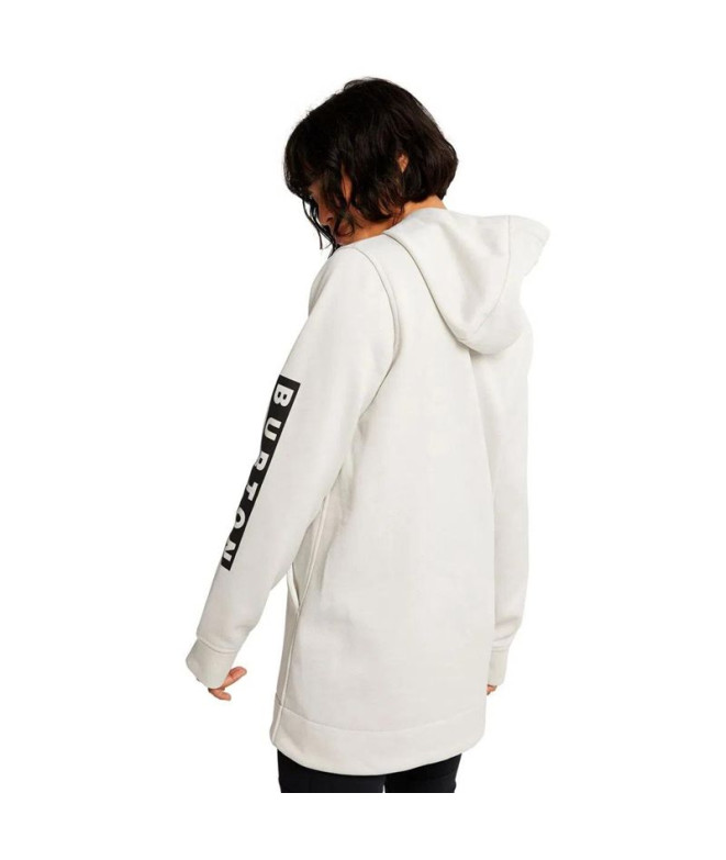 Sweat Burton Oak Long Pullover Hoodie White