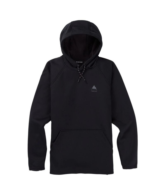 Burton Crown Weatherproof Pullover Fleece Fleece Sweatshirt Women's Black