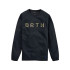 Moletom Homem Burton Crown Weatherproof Pullover Crewneck Fleece Preto