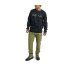 Moletom Homem Burton Crown Weatherproof Pullover Crewneck Fleece Preto