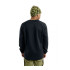 Moletom Homem Burton Crown Weatherproof Pullover Crewneck Fleece Preto
