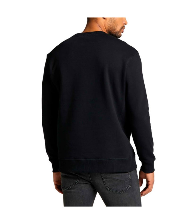 Sweat Lee Plain Crew Sws Homme