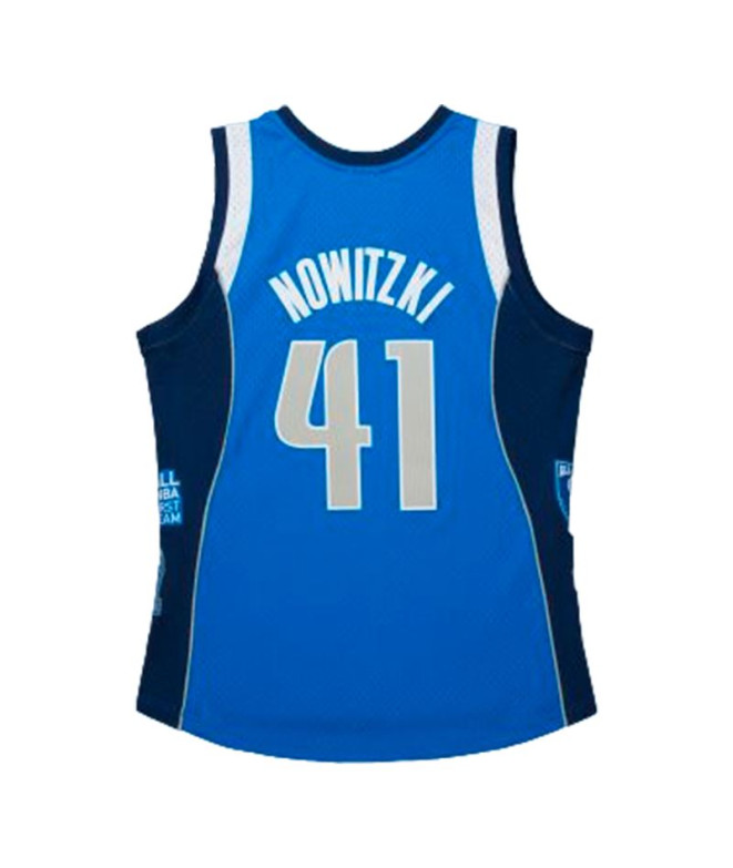 Camiseta de baloncesto Mitchell and Ness Dallas...