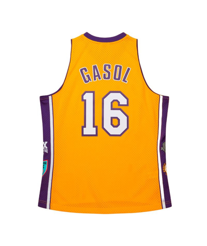 Camiseta de baloncesto Mitchell and Ness Lakers...