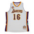 Camiseta basquetebol de Mitchell e Ness Lakers Pau Gasol