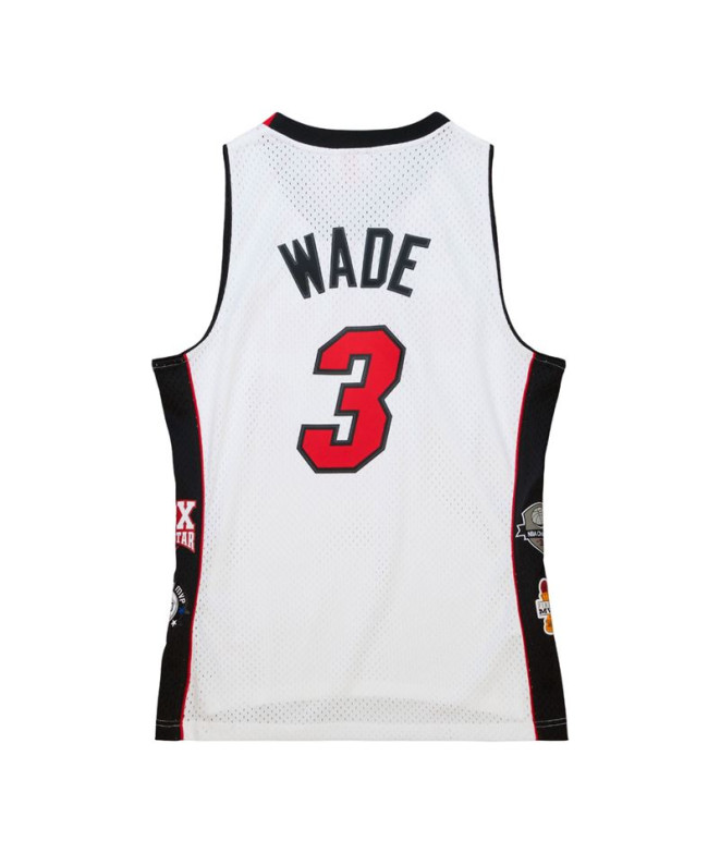 T-shirt basket-ball de Mitchell and Ness Miami...