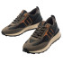 Zapatillas Mustang I Attitude Cato Taupe / Oxford Nylon B Negro Hombre