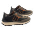 Zapatillas Mustang I Attitude Cato Taupe / Oxford Nylon B Negro Hombre