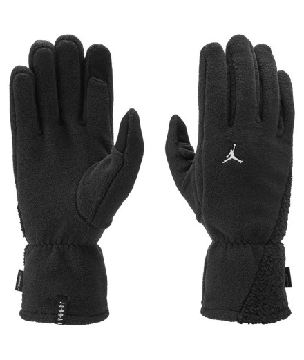 Guantes de Running Nike Jordan Lg Fleece Hombre Negro Blanco Guantes de Running Nike Jordan Lg Fleece Hombre Negro Blanco