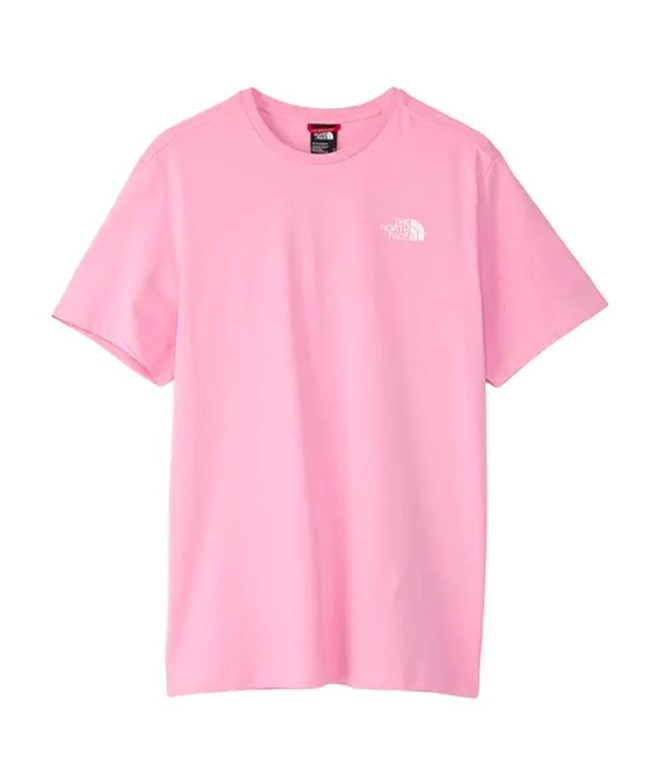 Camiseta de Montaña The North Face Matterhorn Face Pink Hombre