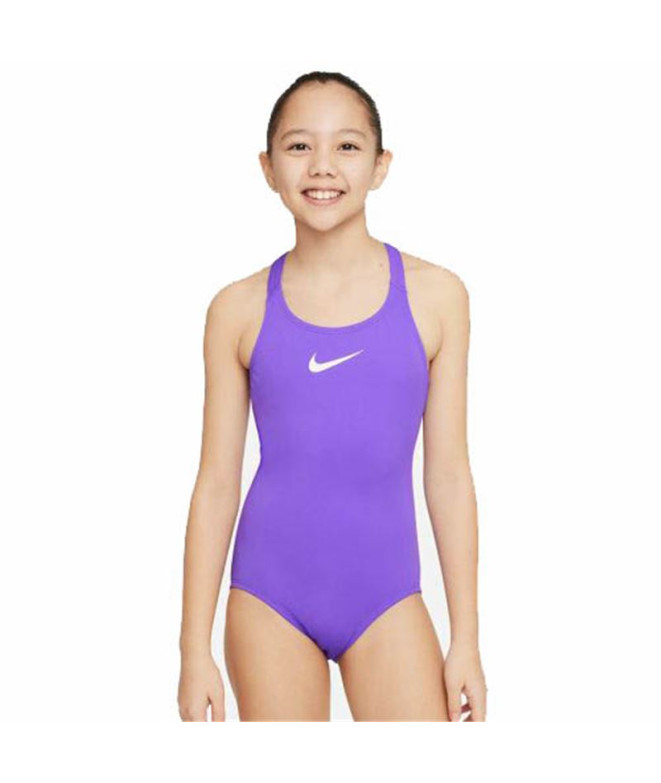 Fato de banho Nike Racerback One Piece Girl Bold Berry