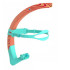 Snorkel Aqua Sphere Focus Snorkel Azul Claro Laranja
