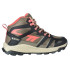 Bottes de montagne Hi-Tec Toubkal Mid Waterproof Noir/Taupe/Georgia Peach Femme