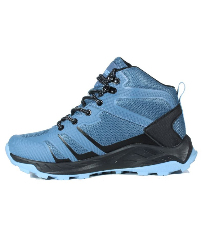 Hi-Tec Toubkal Low Waterproof Mujer - Zapatillas Trekking Mujer azul l