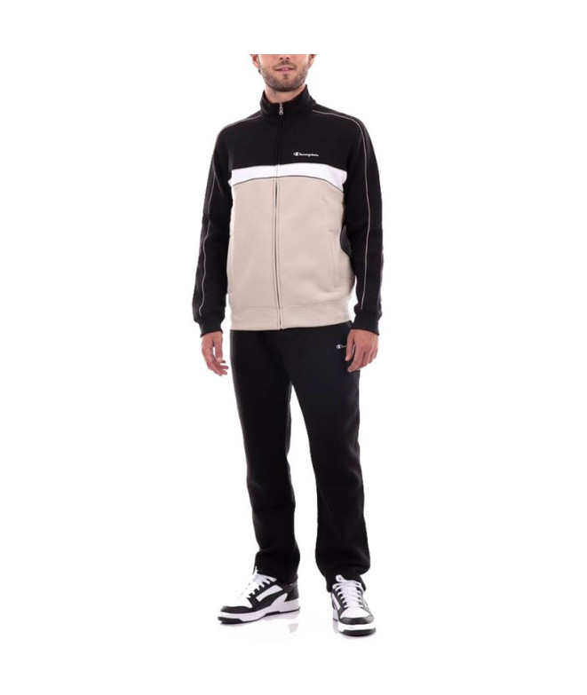 Tracksuit Champion Full Zip Legacy Noir Hommes