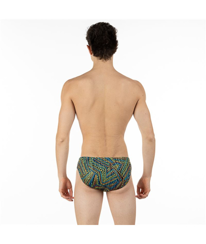 Bañador de Natación Aquarapid Nix Hombre estampado
