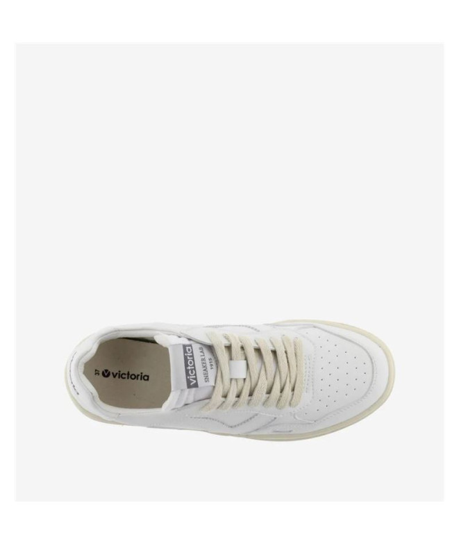 Chaussures Victoria Seul effet cuir Femme Blanc