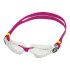 Lunettes de natation Aqua Sphere Kayenne Small Raspberry Lenses Clear Enfant