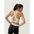 Top Born Living Yoga Fiorella Preto/Tapioca Mulher