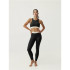 Top Born Living Yoga Fiorella Preto/Tapioca Mulher