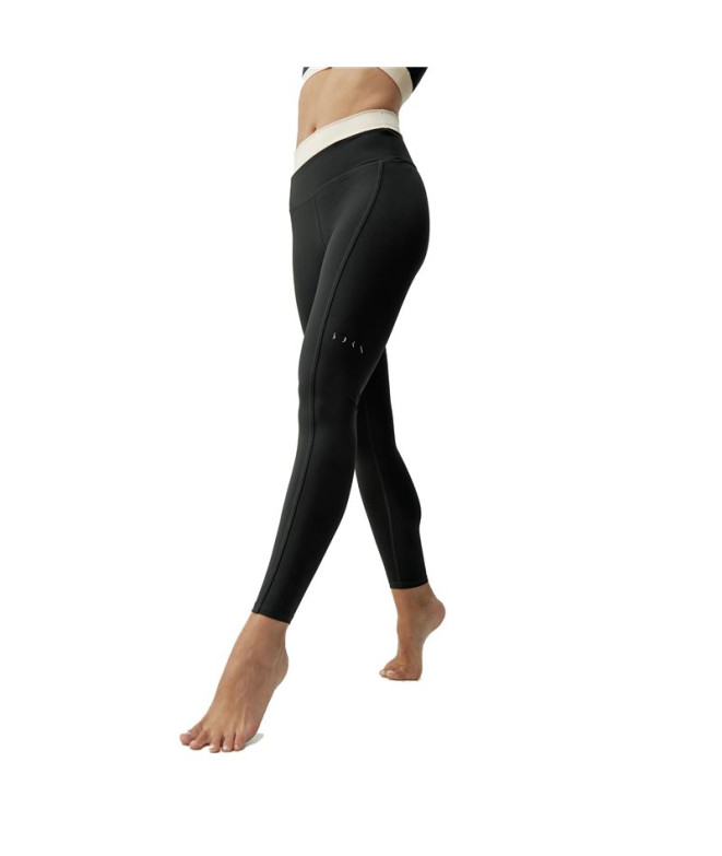 Leggings Born Living Yoga Fiorella Noir/Tapioca Femme