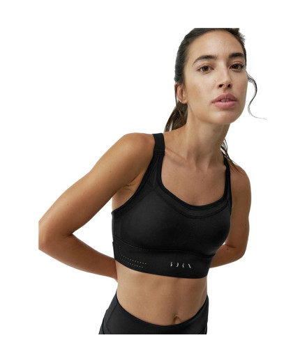 Top Born Living Yoga Unai Preto Mulher