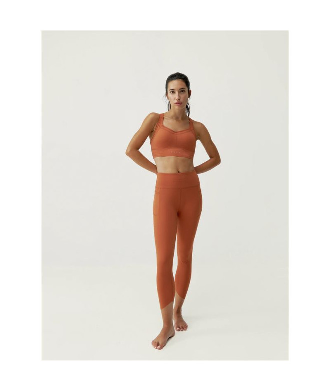 Top Born Living Yoga Unai Gingerbread Mujer