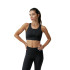 Top Born Living Yoga Agni Preto Mulher