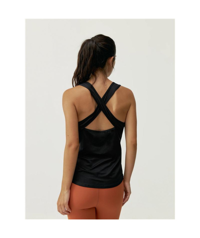 Camiseta Born Living Yoga Hirt Vera Preto Mulher