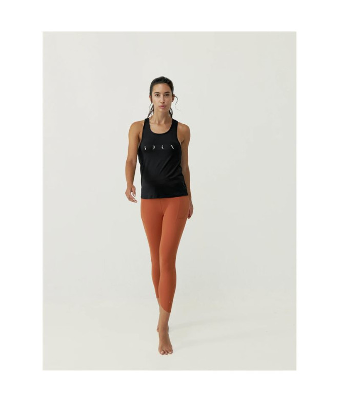 Camiseta Born Living Yoga Hirt Vera Preto Mulher