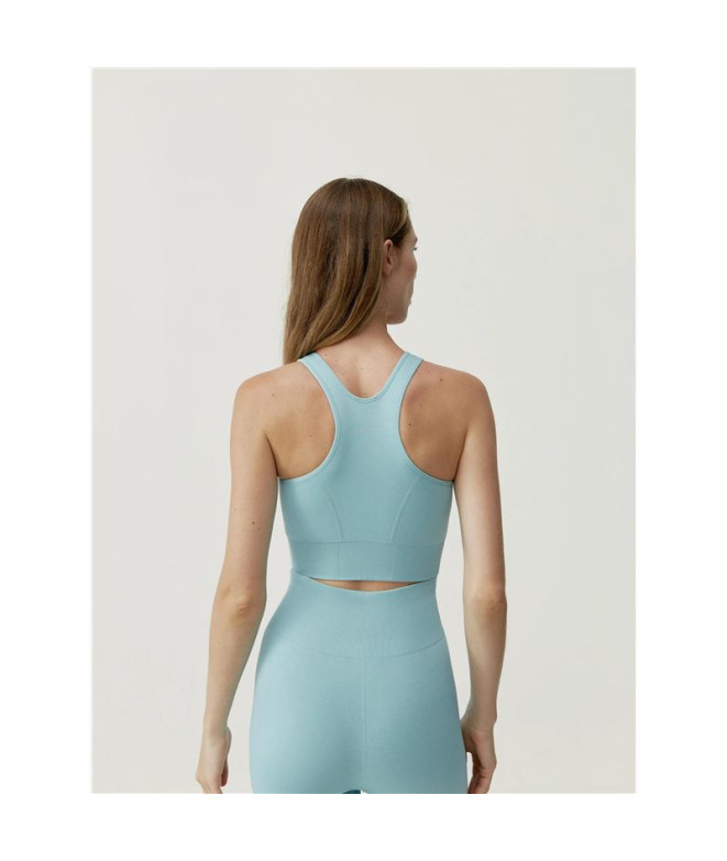 Top de Yoga Born Living Yoga Keila Eucalipto Mujer