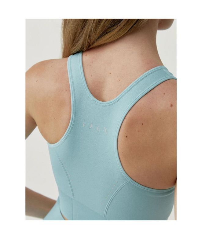 Top de Yoga Born Living Yoga Keila Eucalipto Mujer