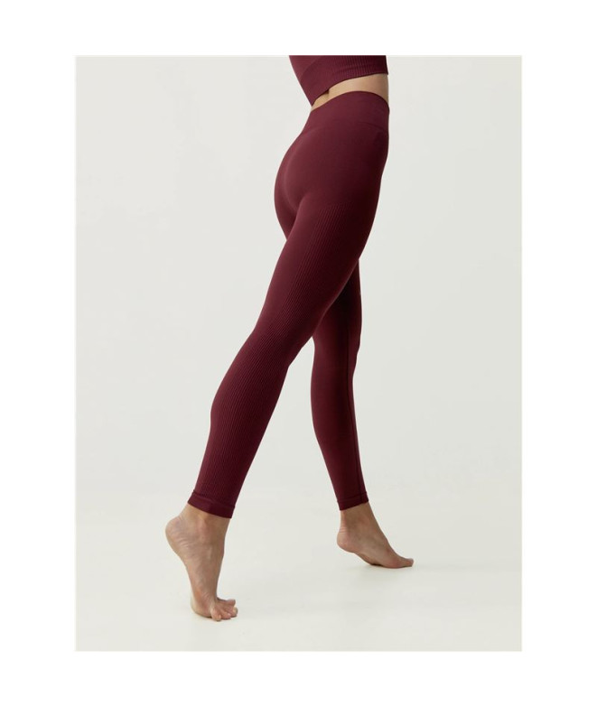 Leggings Born Living Yoga Yami Bordeaux Femme
