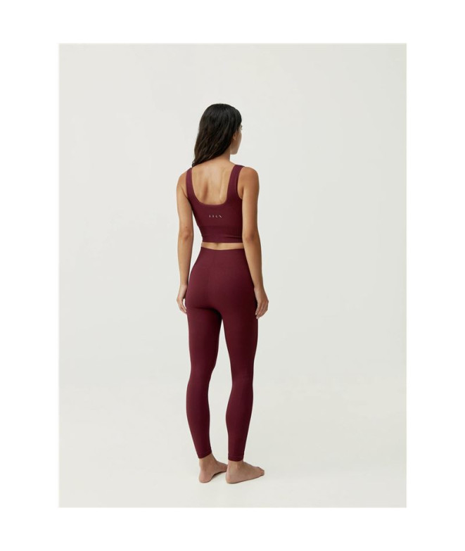 Leggings Born Living Yoga Yami Bordeaux Femme
