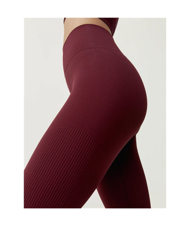 Leggings Born Living Yoga Yami Bordeaux Femme