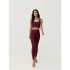 Top Born Living Yoga Yami Bordeaux Mulher