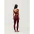 Top Born Living Yoga Yami Bordeaux Mulher