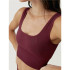 Top Born Living Yoga Yami Bordeaux Mulher