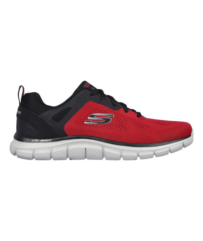 Sapatilhas Skechers Faixa - Mais larga Homem Malha vermelha/Pu/Black Trim