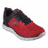 Sapatilhas Skechers Faixa - Mais larga Homem Malha vermelha/Pu/Black Trim