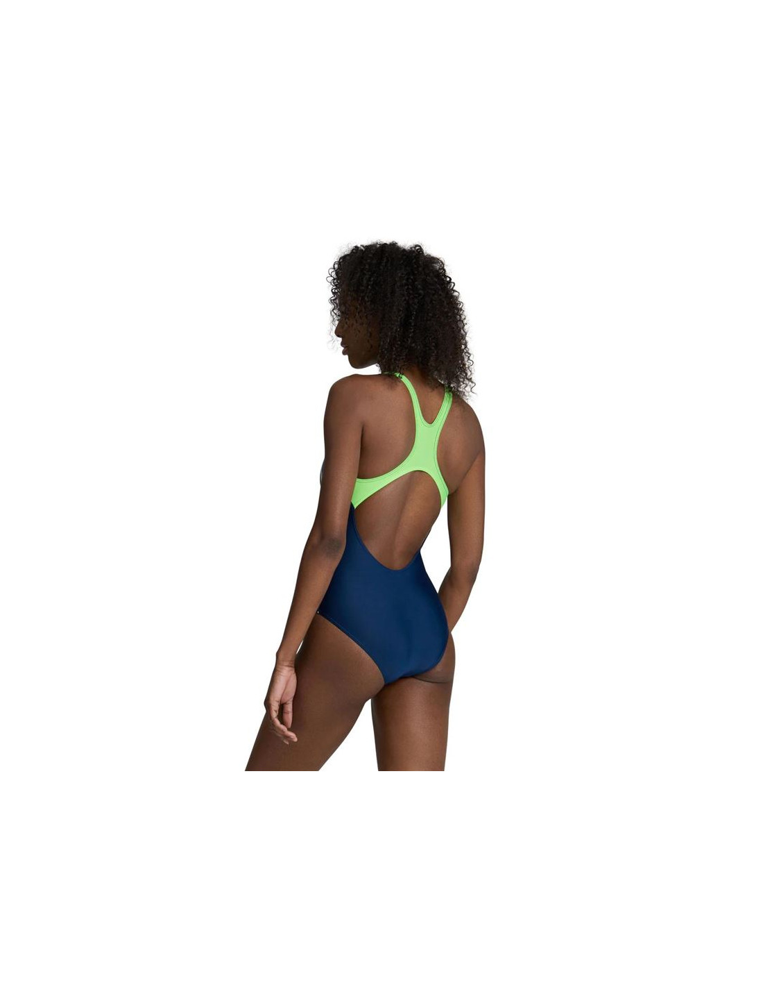 Maillot de bain Arena Swim Pro Back Graphic Navy/Soft Green Femmes