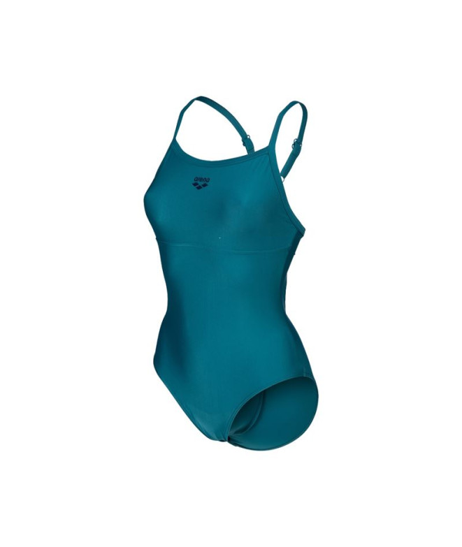 Maillot de bain Arena Maillot de bain solide pour femmes Deep Teal