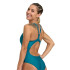 Fato de banho Arena Fato de banho sólido para mulher Deep Teal