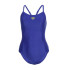 Bañador de Natación Arena Solid Swimsuit Mujer Neon Blue