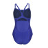 Bañador de Natación Arena Solid Swimsuit Mujer Neon Blue