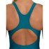 Bañador de Natación Arena Solid Swimsuit Mujer Deep Teal