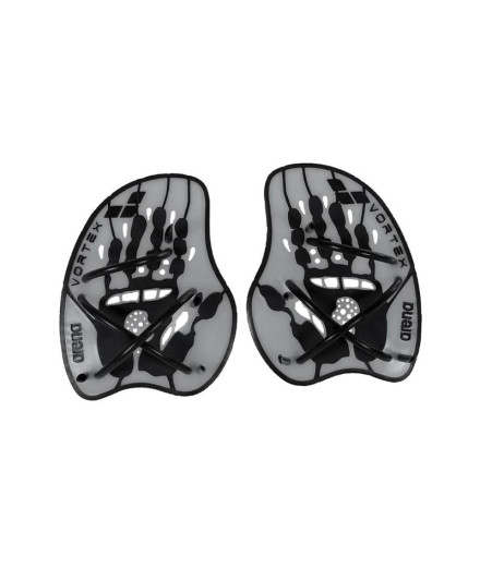 Pagaies de natation Arena Vortex Hand Paddle Silver/Black Pagaies de natation Arena Vortex Hand Paddle Silver/Black